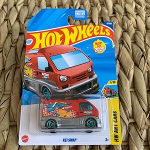 Kei Swap Red Van Hot Wheels HW Art Car New 2025 Casting Model Hotwheels KeiSwap